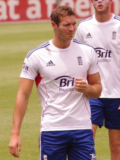 Chris Tremlett in England kit