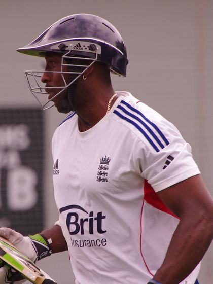 Michael Carberry batting for England